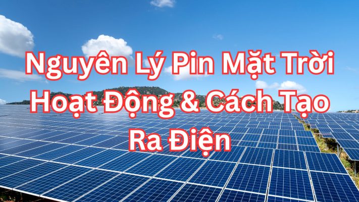 He thong pin nang luong mat troi dang hoat dong, Lap dat tam pin nang luong mat troi